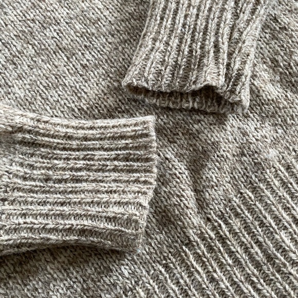 Vintage wool shawl collar sweater - Picture 5 of 6